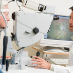 Doctor Checking Patient's Eyes